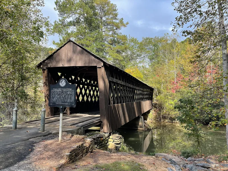 Pool's Mill Covered Bridge, Cumming, Georgia