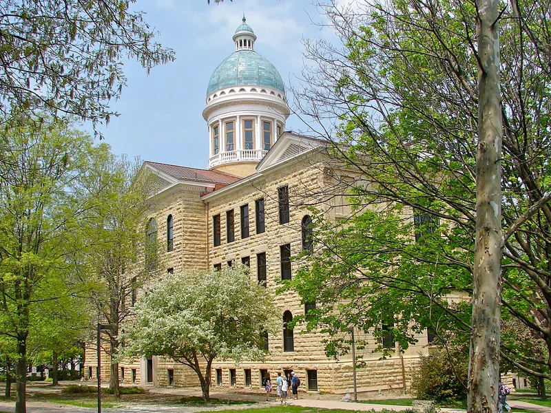 Old Main, Augustana College, Rock Island, Illinois