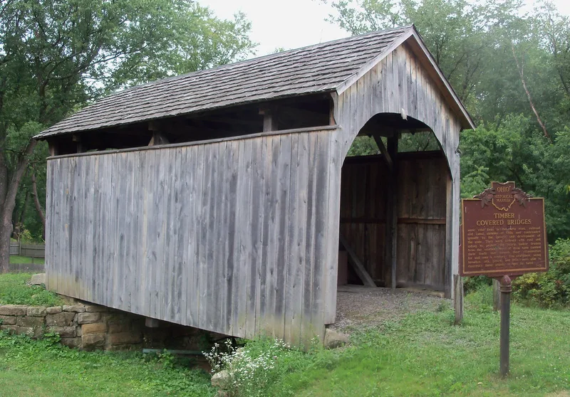Church Hill Road Covered Bridge, Lisbon, Ohio