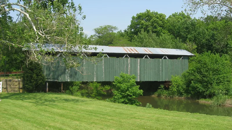 Ballard Road Covered Bridge, Jamestown, Ohio