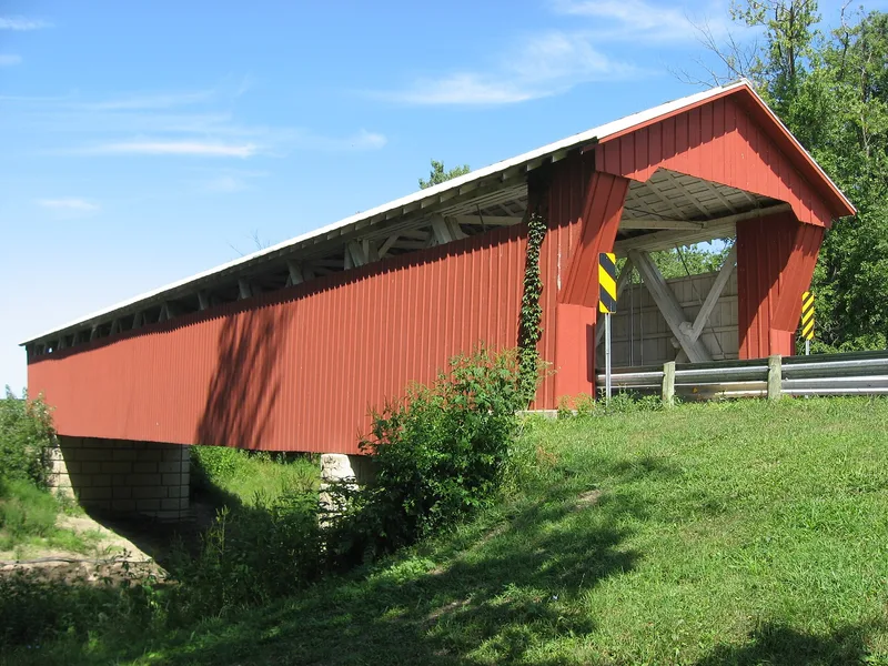McColly Covered Bridge, Bloom Center, Ohio