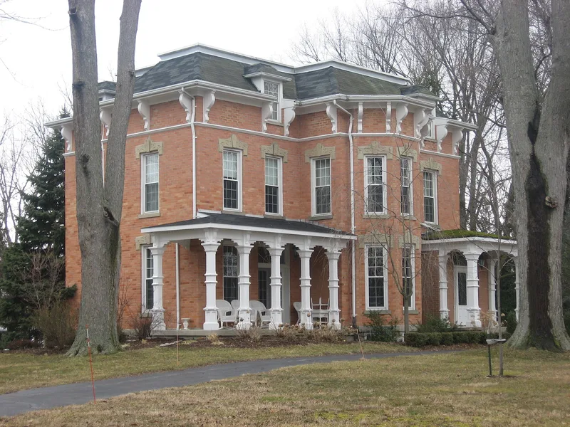 Haskins, Liberty Whitcomb, House, Waterville, Ohio