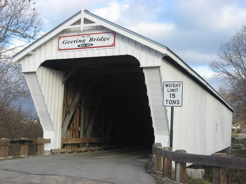 Geeting Covered Bridge, Lewisburg, Ohio