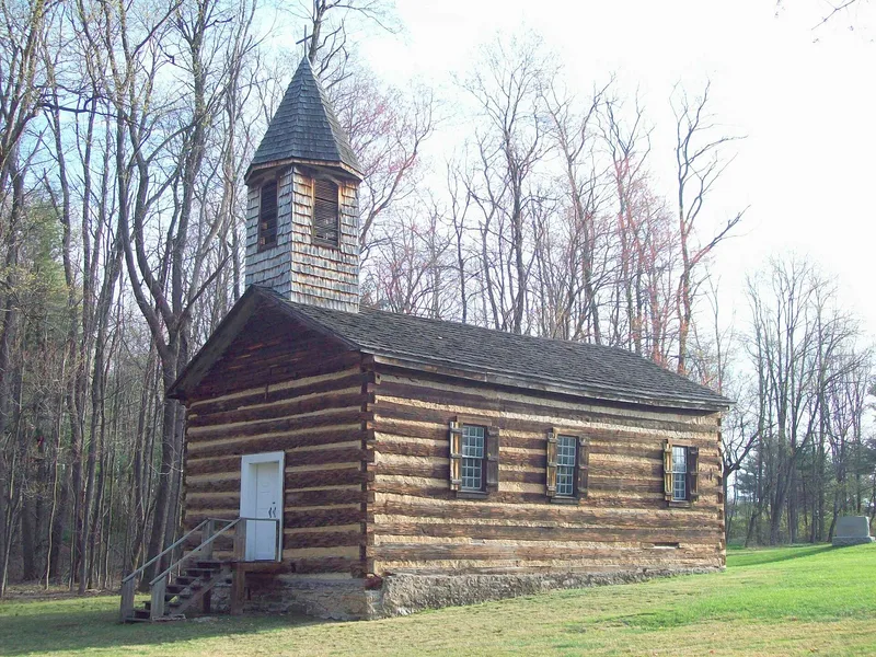 St. Severin's Old Log Church, Cooper Settlement, Pennsylvania