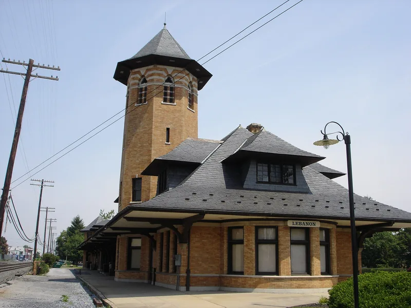 Reading Railroad Station, Lebanon, Pennsylvania