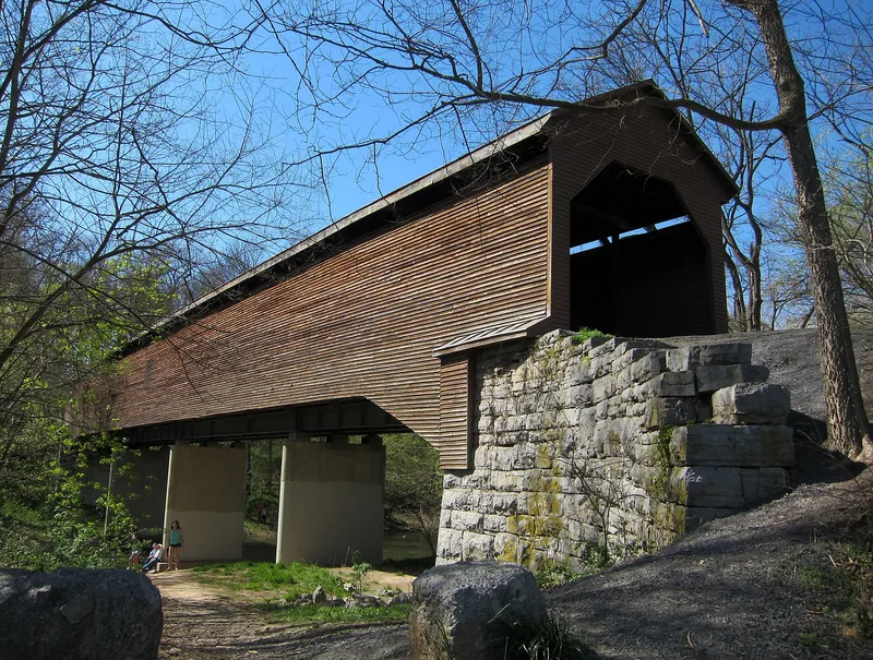 Meems Bottom Covered Bridge, Mt. Jackson, Virginia