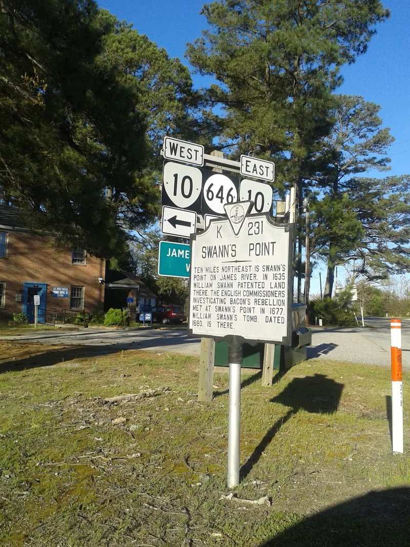 Swann's Point Plantation Site, Scotland, Virginia