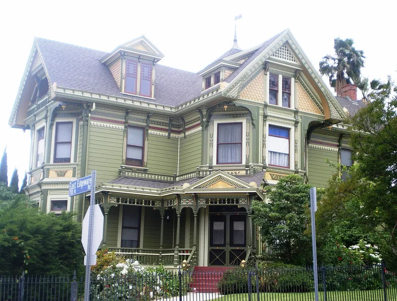 Carroll Avenue, 1300 Block, Los Angeles, California
