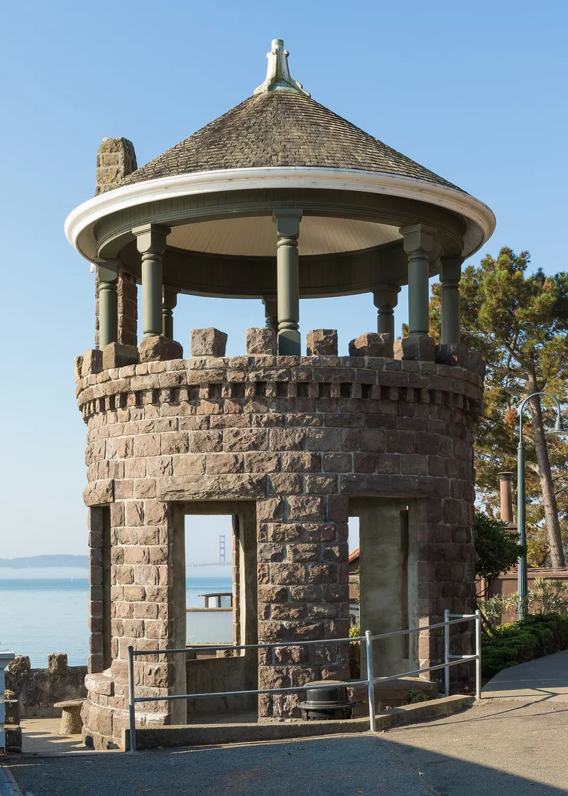 Lyford's Stone Tower, Tiburon, California