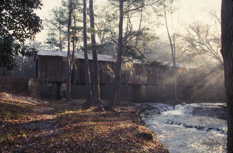 Coheelee Creek Covered Bridge, Hilton, Georgia