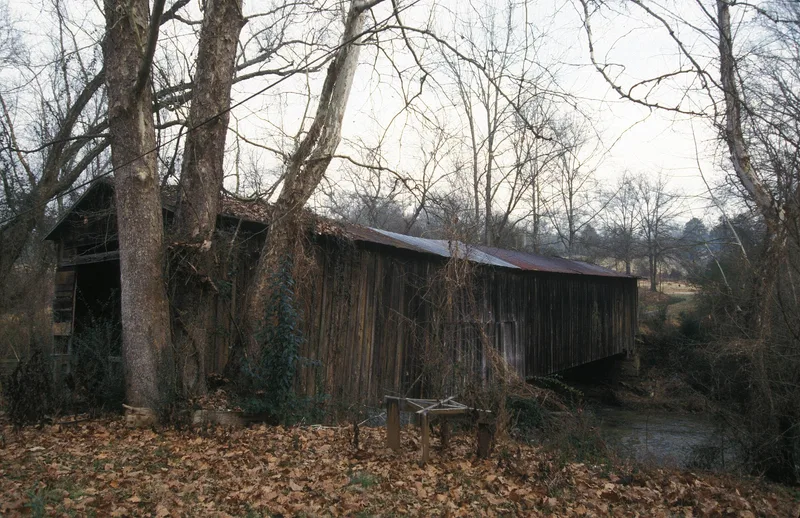 Cromer's Mill Covered Bridge, Carnesville, Georgia