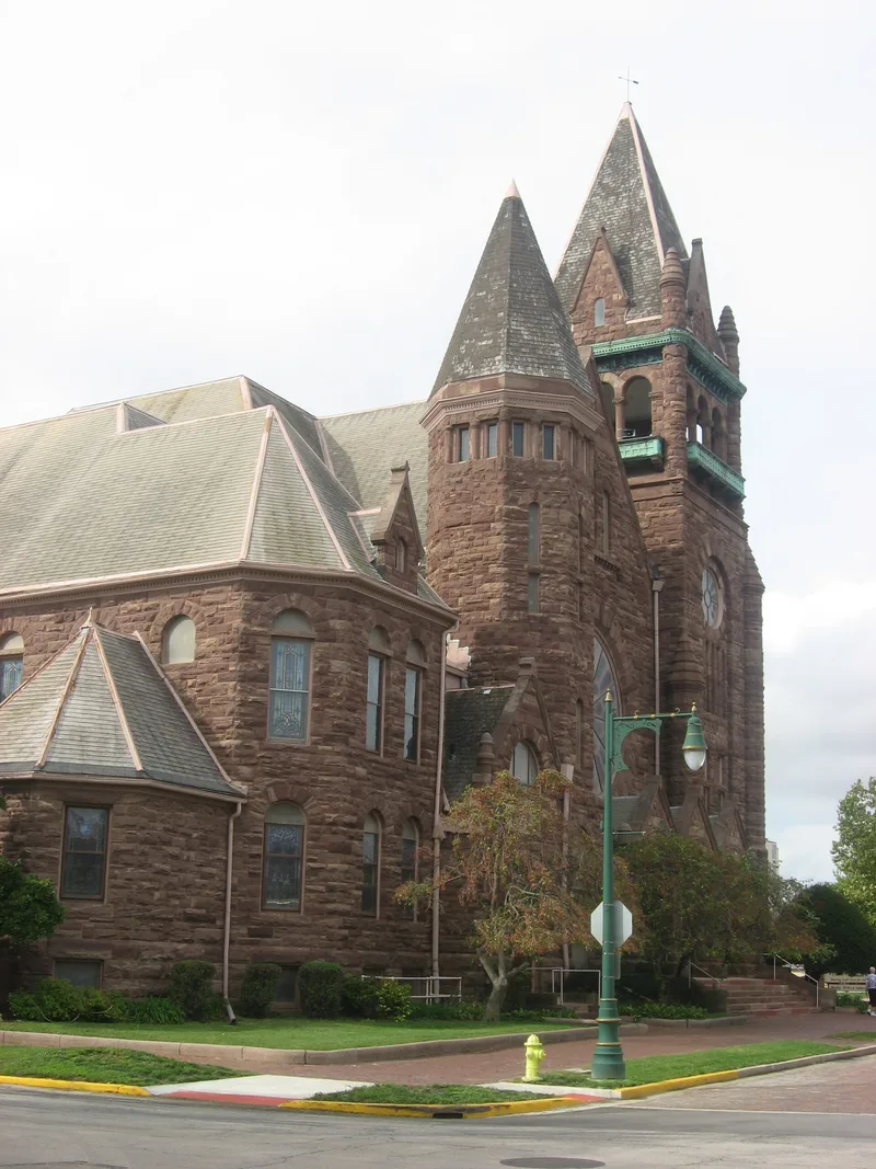 Meetinghouse of the Central Congregational Church, Galesburg, Illinois