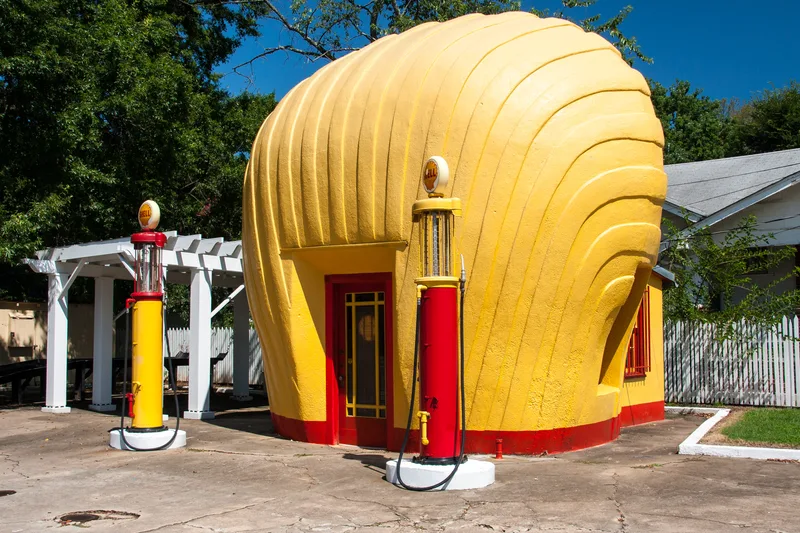 Shell Service Station, Winston-Salem, North Carolina