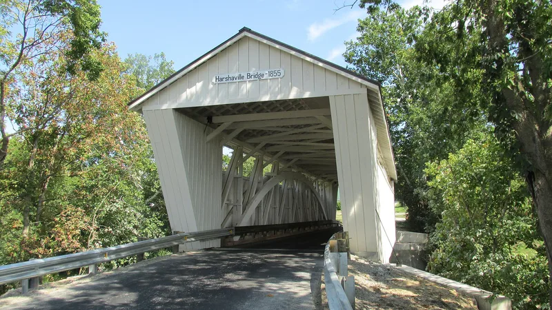 Harshaville Covered Bridge, Harshaville, Ohio