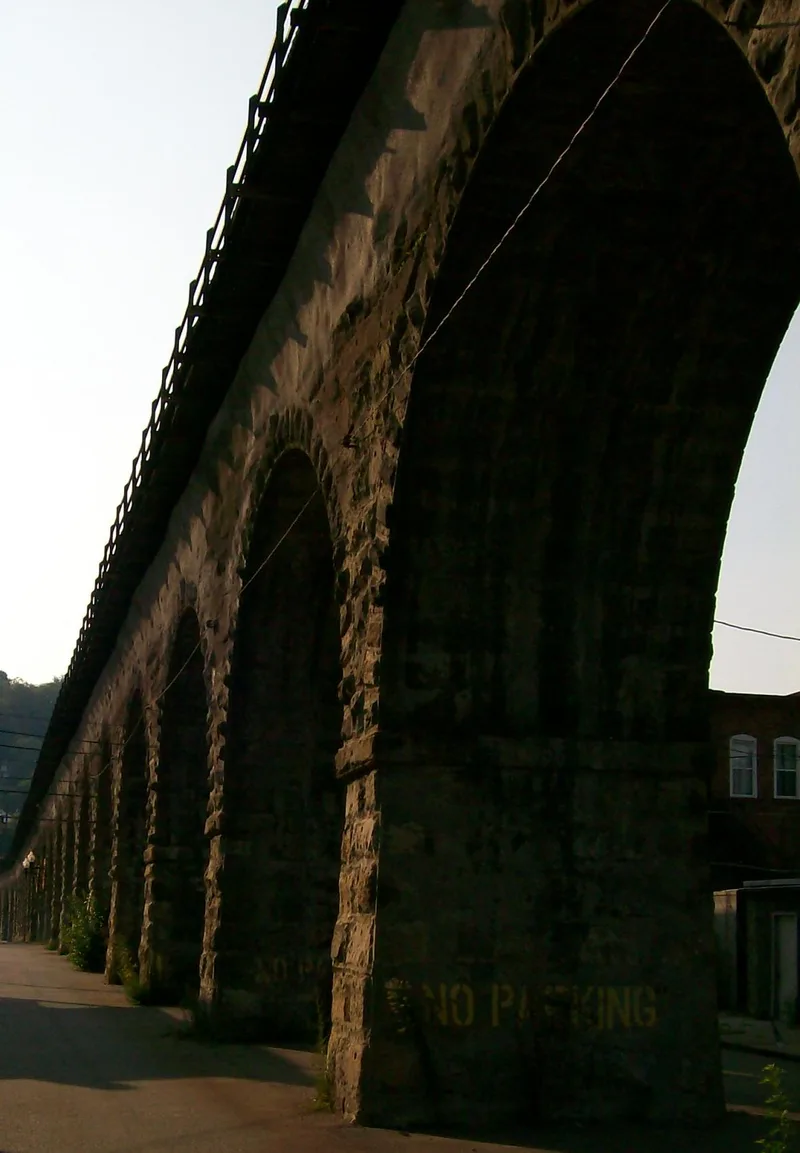 B & O Railroad Viaduct, Bellaire, Ohio