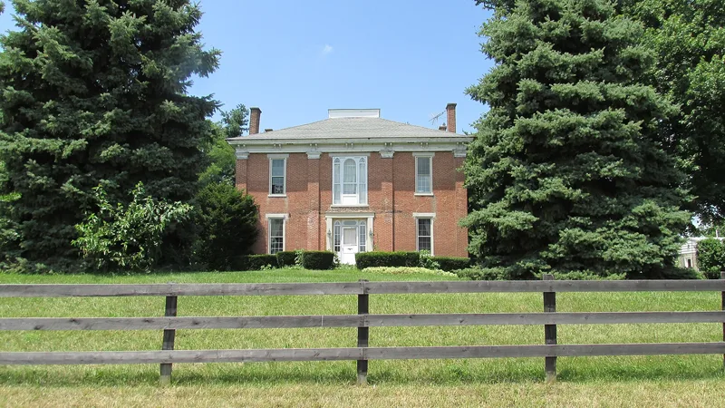 Hirons-Brown House, Buford, Ohio