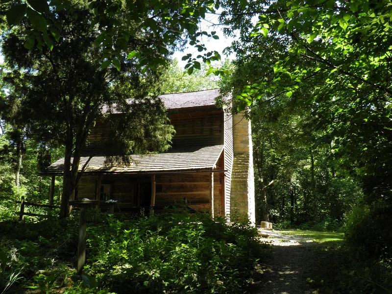 Iddings, Benjamin, Log House, Troy, Ohio