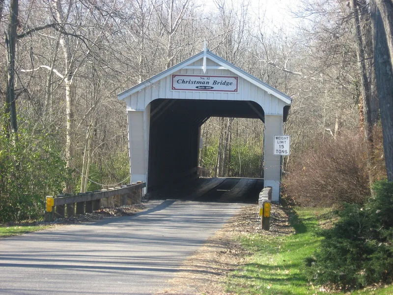 Christman Covered Bridge, Eaton, Ohio