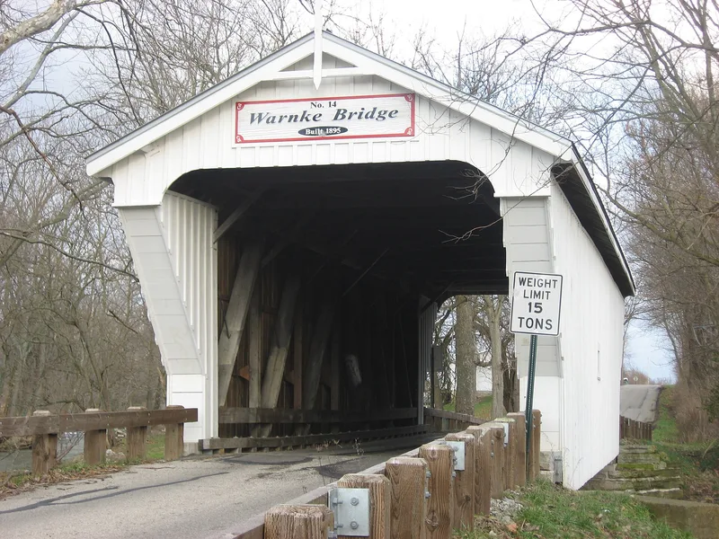 Warnke Covered Bridge, Lewisburg, Ohio