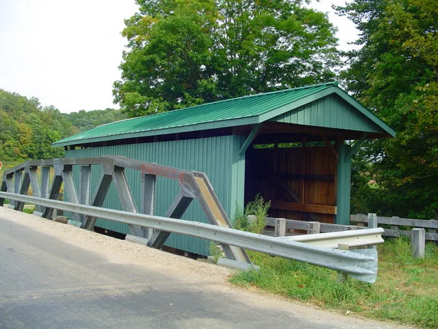 Mt. Olive Road Covered Bridge, Allensville, Ohio