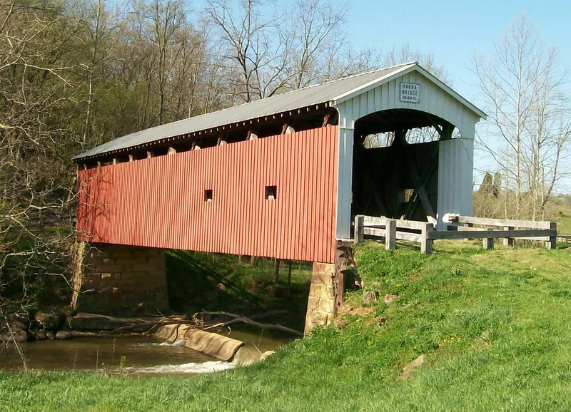 Harra Covered Bridge, Watertown, Ohio