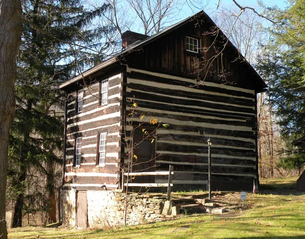 Walker-Ewing Log House, Oakdale, Pennsylvania