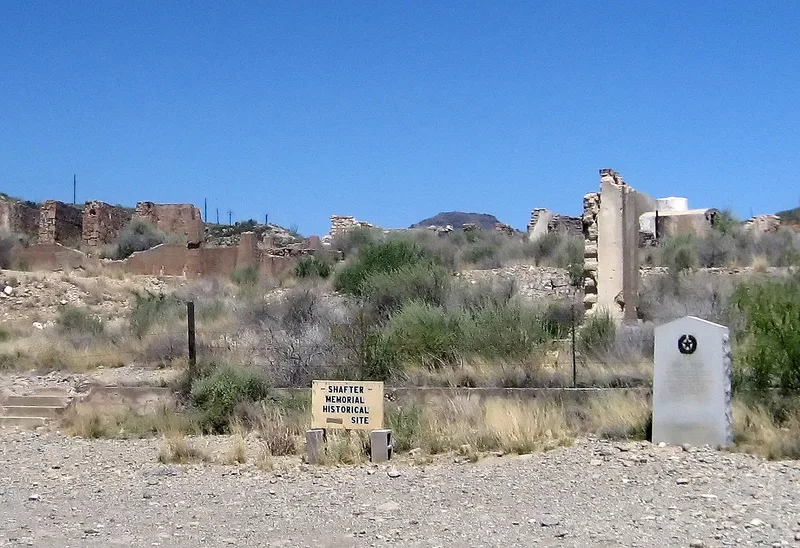 Shafter Historic Mining District, Texas