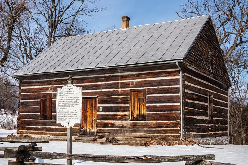 Mauck's Meetinghouse, Hamburg, Virginia