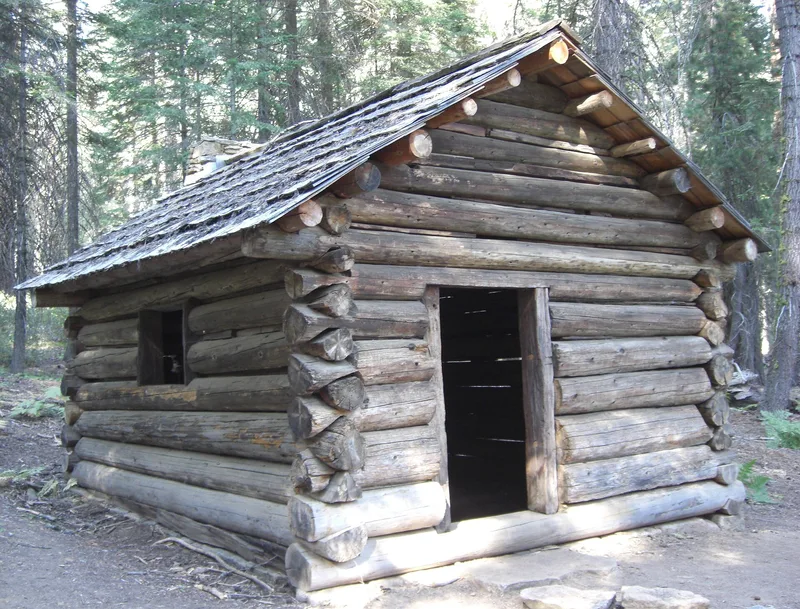 Squatter's Cabin, Three Rivers, California