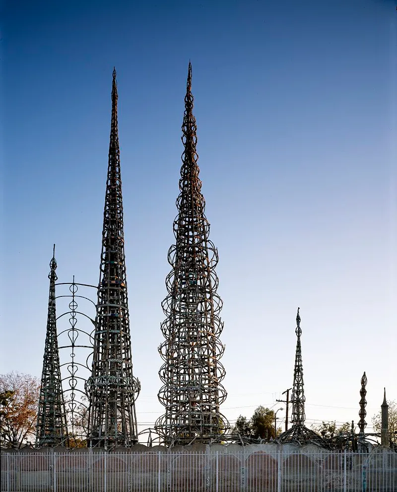 Watts Towers of Simon Rodia, Los Angeles, California