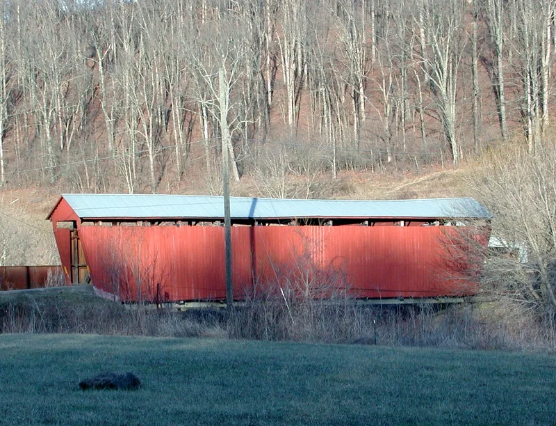 Palos Covered Bridge, Glouster, Ohio
