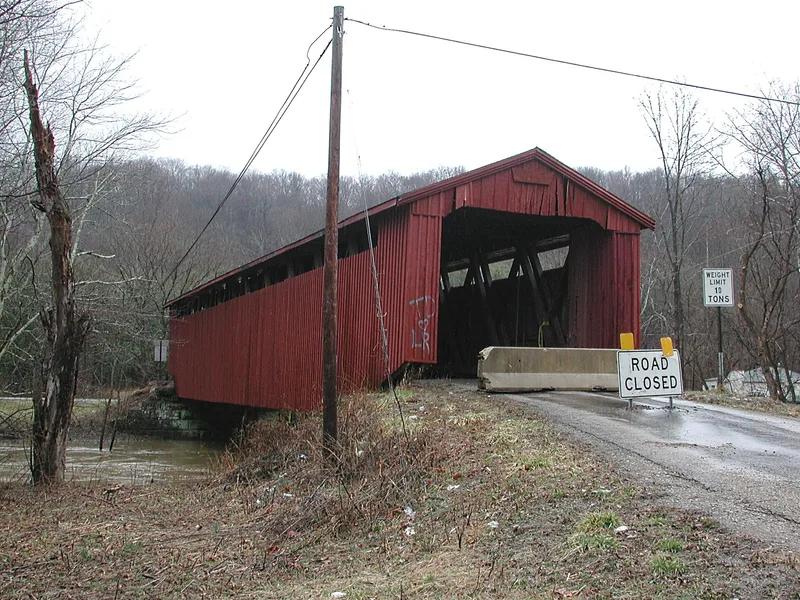 Kidwell Covered Bridge, Truetown, Ohio