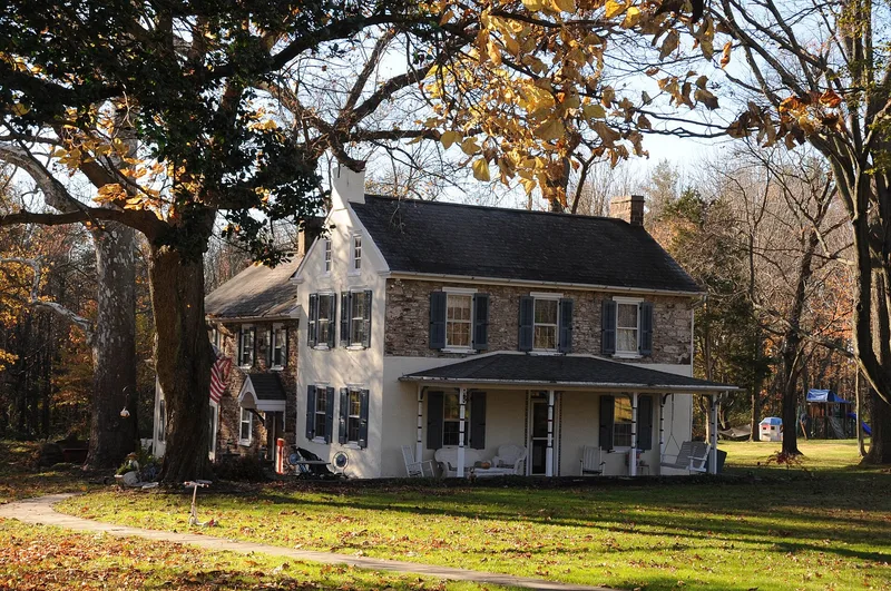 Vansant Farmhouse, Rushland, Pennsylvania