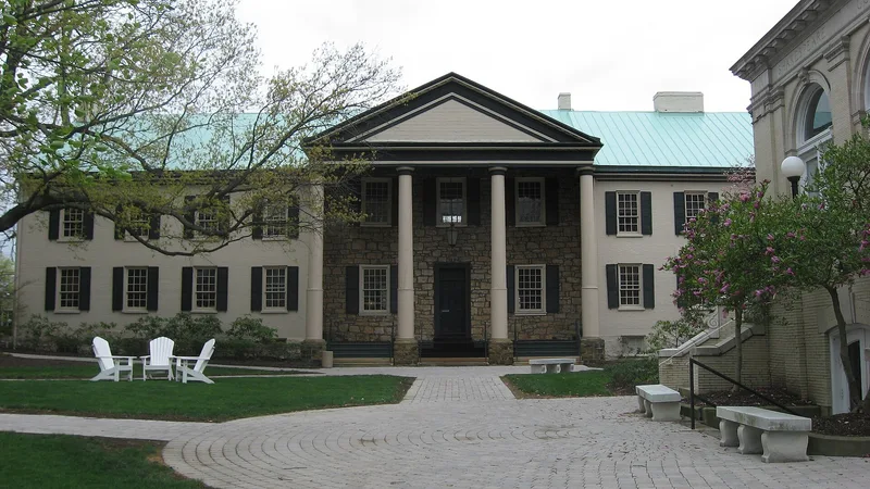 Administration Building, Washington and Jefferson College, Canonsburg, Pennsylvania