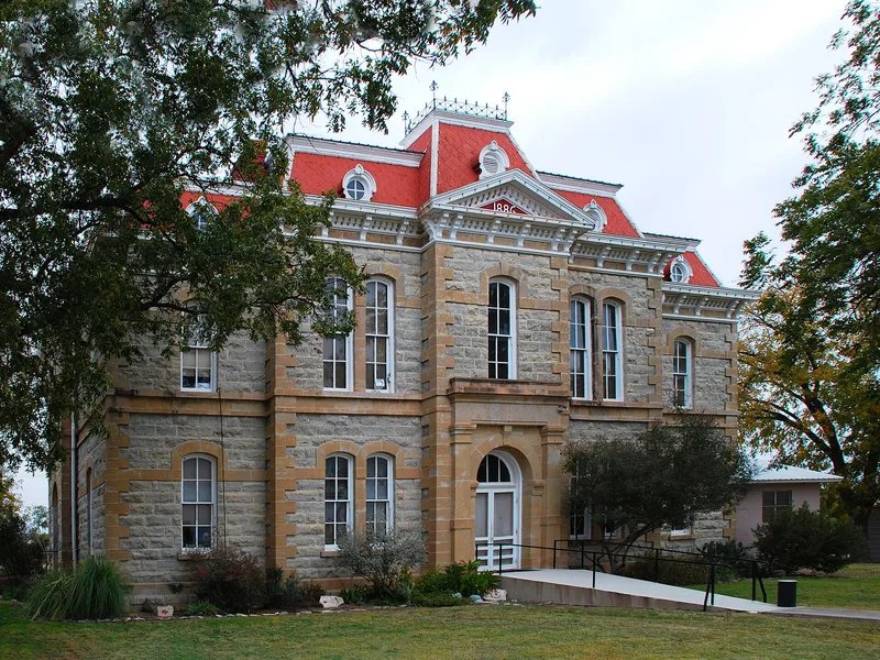 Concho County Courthouse, Paint Rock, Texas