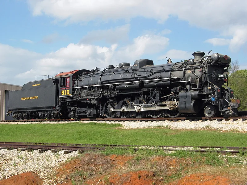 Texas & Pacific Steam Locomotive No. 610, Fort Worth, Texas