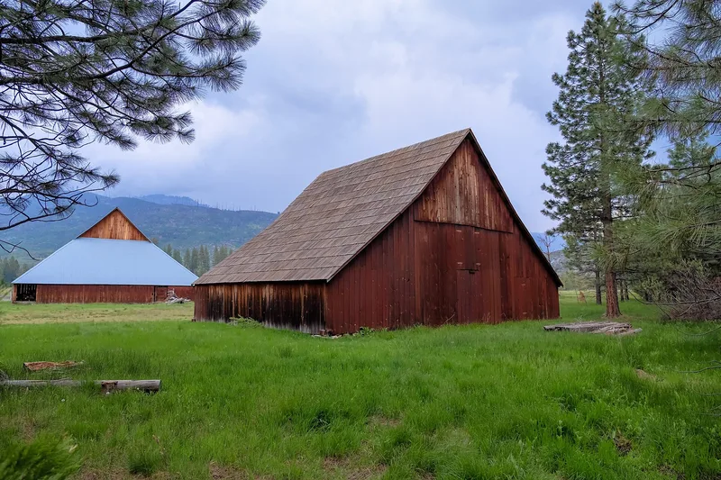 McCauley and Meyer Barns, El Portal, California