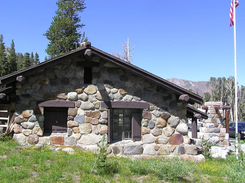 Tioga Pass Entrance Station, Lee Vining, California