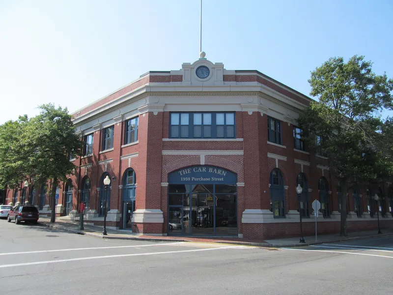Union Street Railway Carbarn, Repair Shop, New Bedford, Massachusetts
