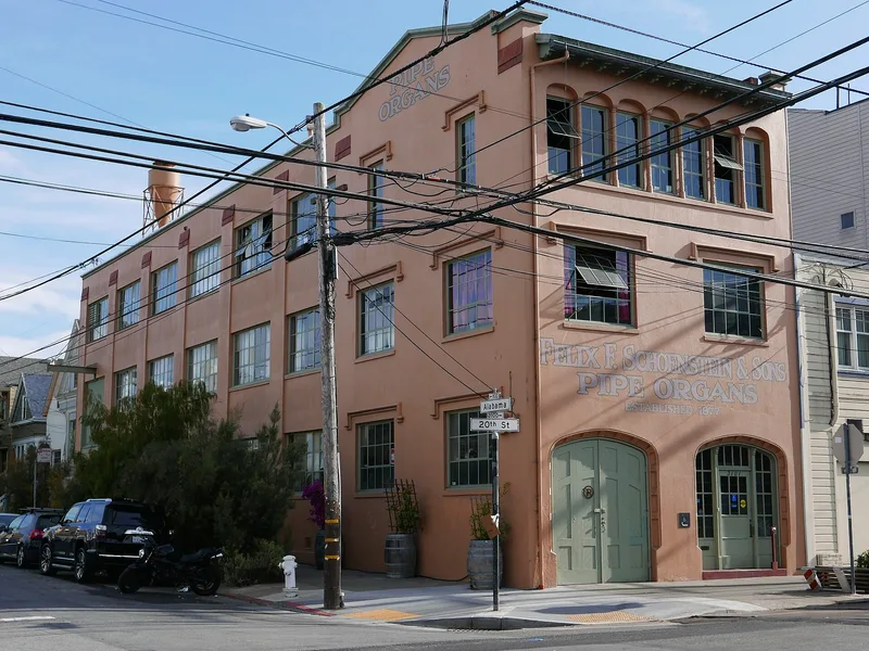 Schoenstein and Company Pipe Organ Factory, San Francisco, California
