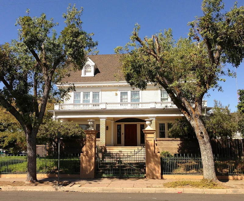 Gew, Wong K., Mansion, Stockton, California