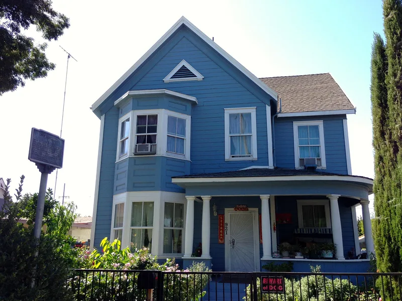Rodgers, Moses, House, Stockton, California