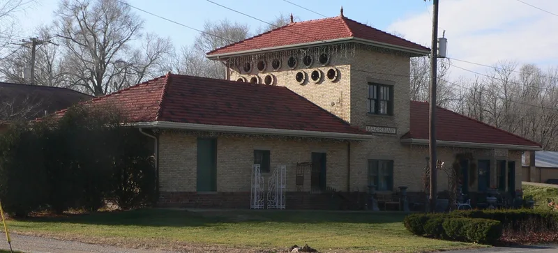 Illinois Traction System Mackinaw Depot, Mackinaw, Illinois