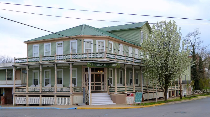 Original Springs Hotel and Bathhouse, Okawville, Illinois