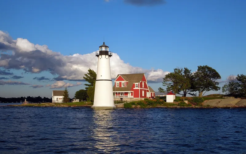 Rock Island Light Station, Fishers Landing, New York