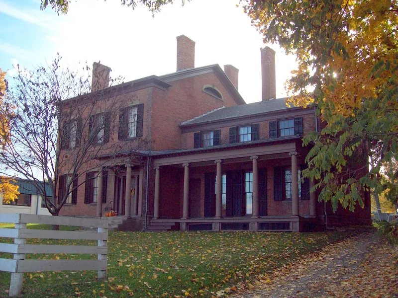 Mills, Gen. William A., House, Mount Morris, New York