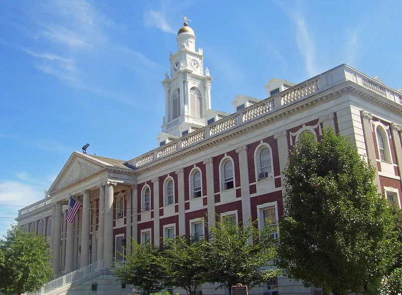 Schenectady City Hall and Post Office, Schenectady, New York