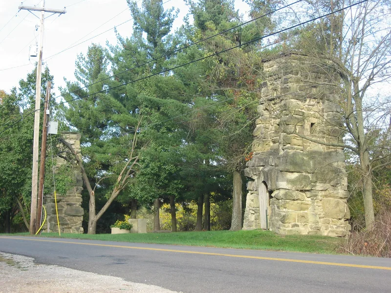 Ohio Hospital For Epileptics Stone Water Towers, Gallipolis, Ohio