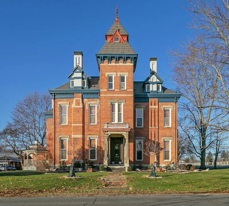 Rohr, David, Mansion And Carriage House, Germantown, Ohio