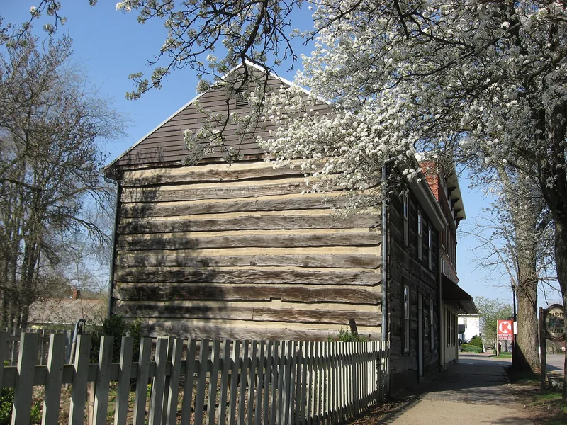 Harper, William Rainey, Log House, New Concord, Ohio